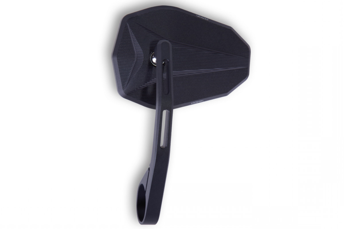 Handlebar end mirror for Vespa left o. right, black, Highsider VICTORY-X