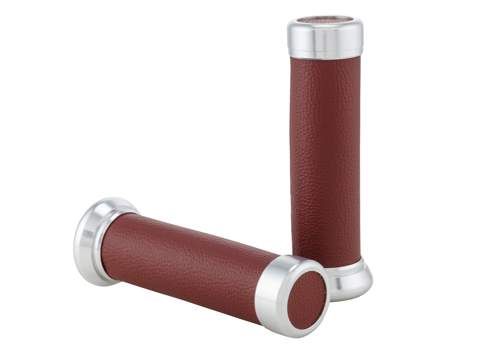 Grips Retro dark red for Vespa ET/LX/LXV/S/Primavera/Sprint 50-150ccm