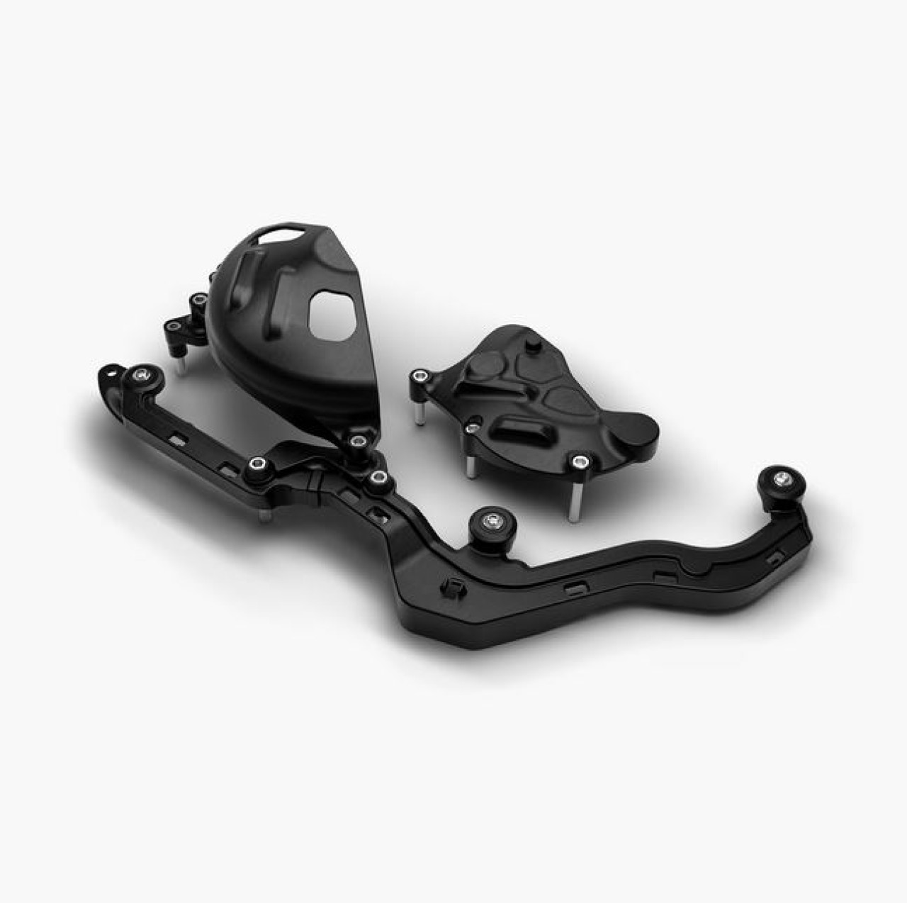 Protection bar aluminum black for engine for Aprilia RSV4 / Tuono V4 1100 (25-)