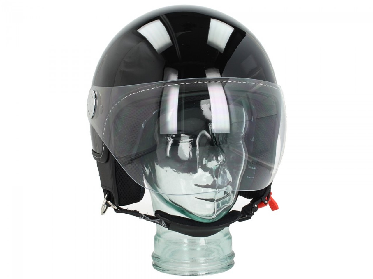Vespa jet helmet Visor 3.0 black
