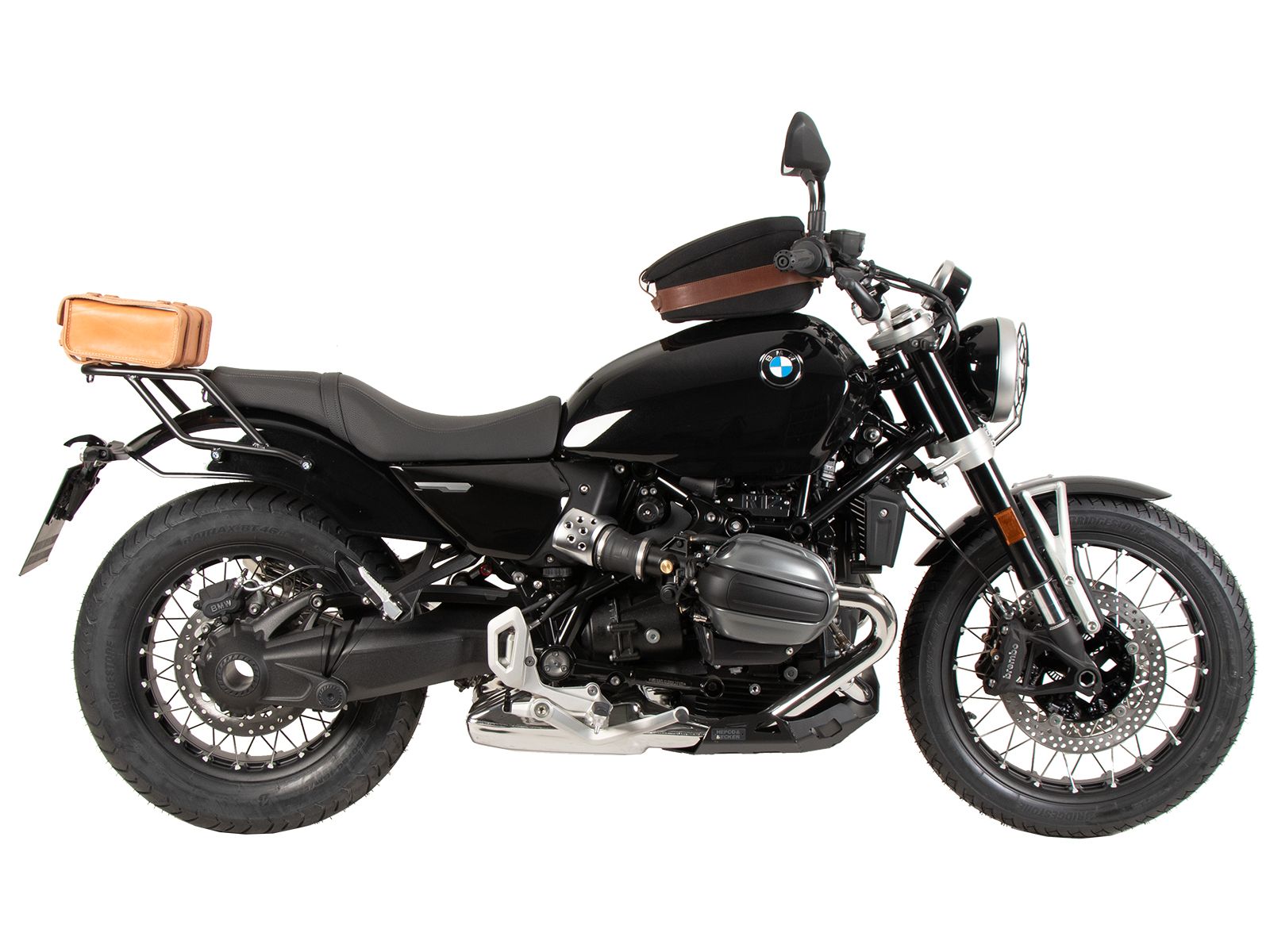 Tubular luggage rack black for BMW R 12 (24-) Hepco & Becker
