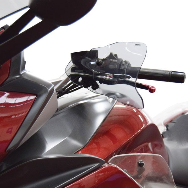 Hand protectors for BMW K 1600 GT /GTL (10-16), clear
