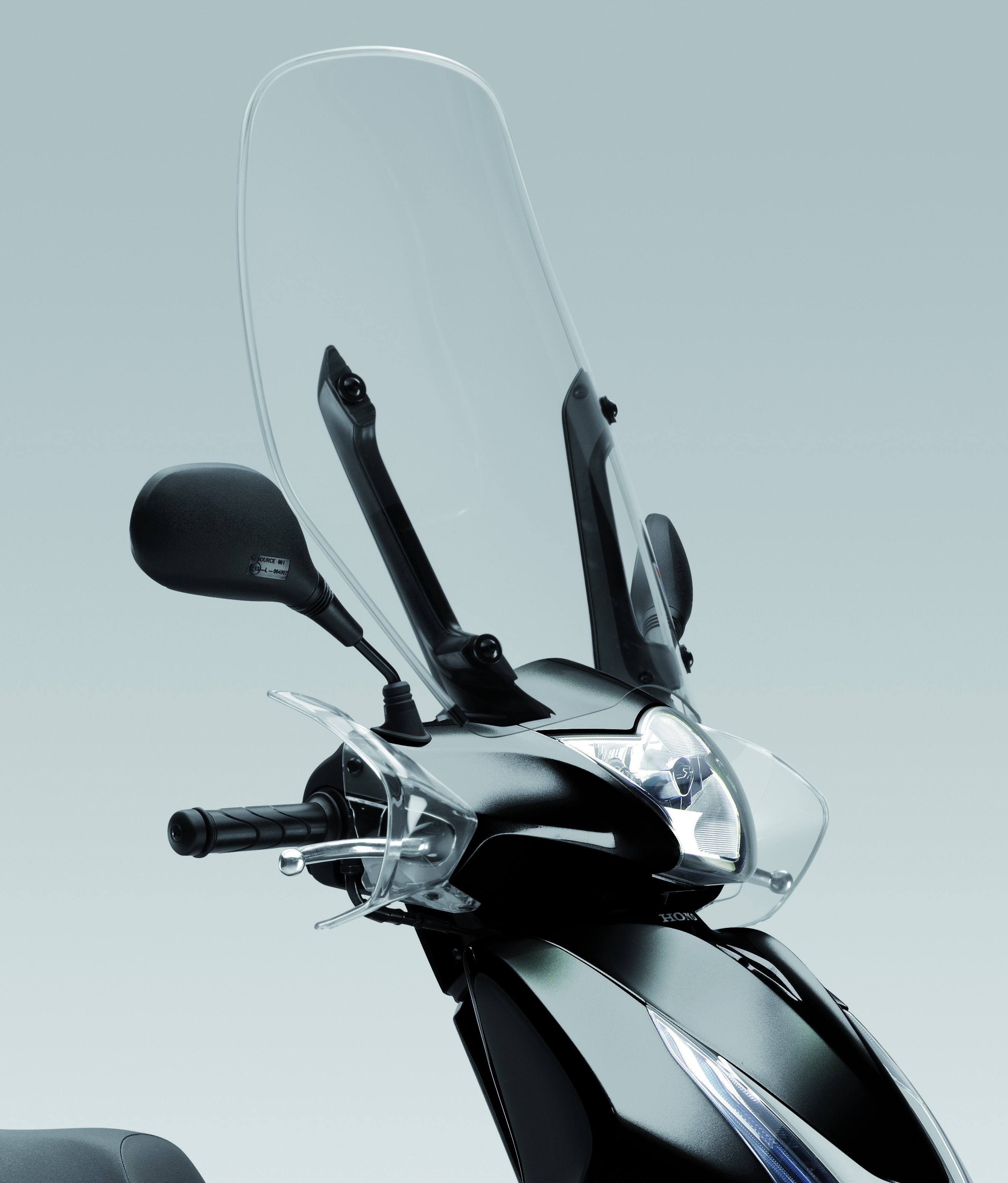 Original Honda SH125i/ 150i (2005-2011) Windshield Pearl Nightstar Black NHA84