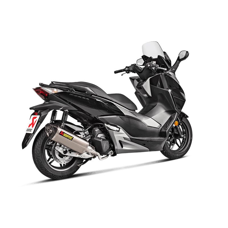 Akrapovic Racing Line (SS) exhaust system for Honda Forza125 model year 2017-2020