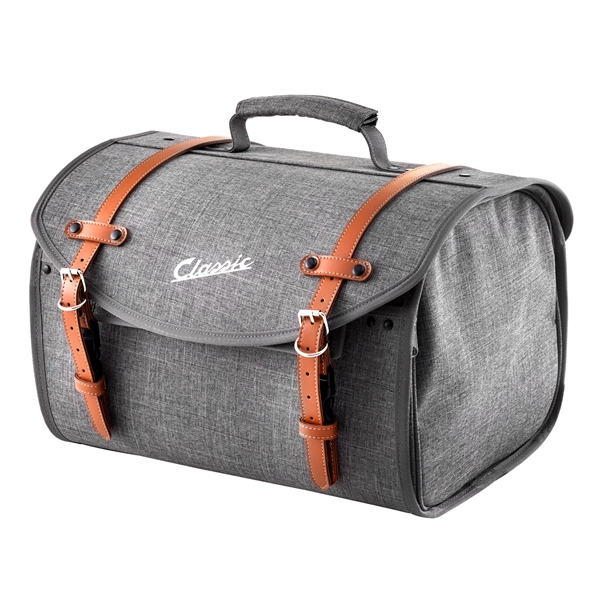 Bag "Classic" for Vespa - gray, nylon