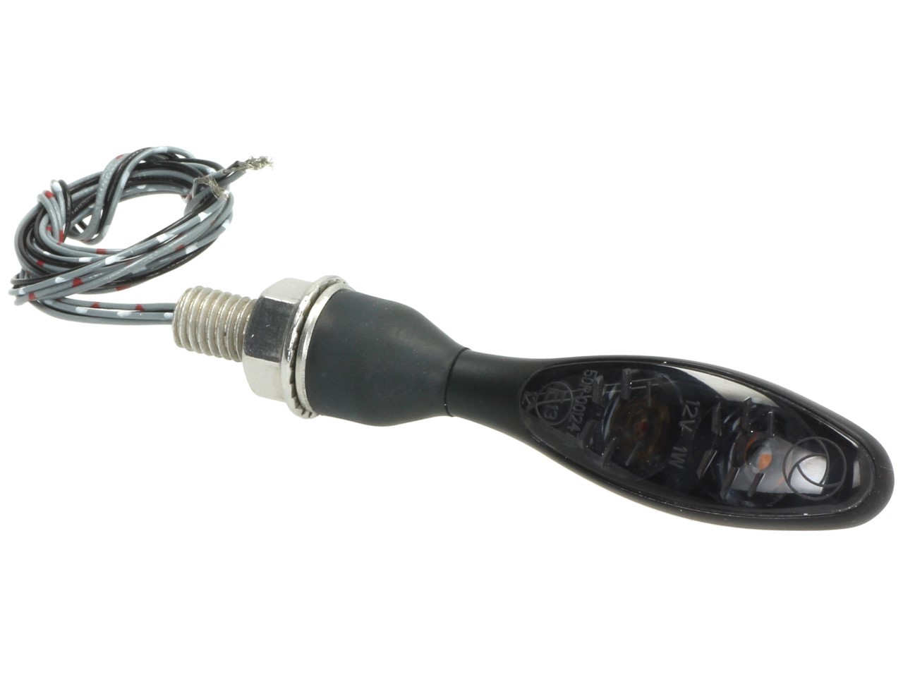 Kellermann turn signal, rear and brake light, Micro 1000 DF Dark, steel, LED, HL/HR, 12 V, matt black