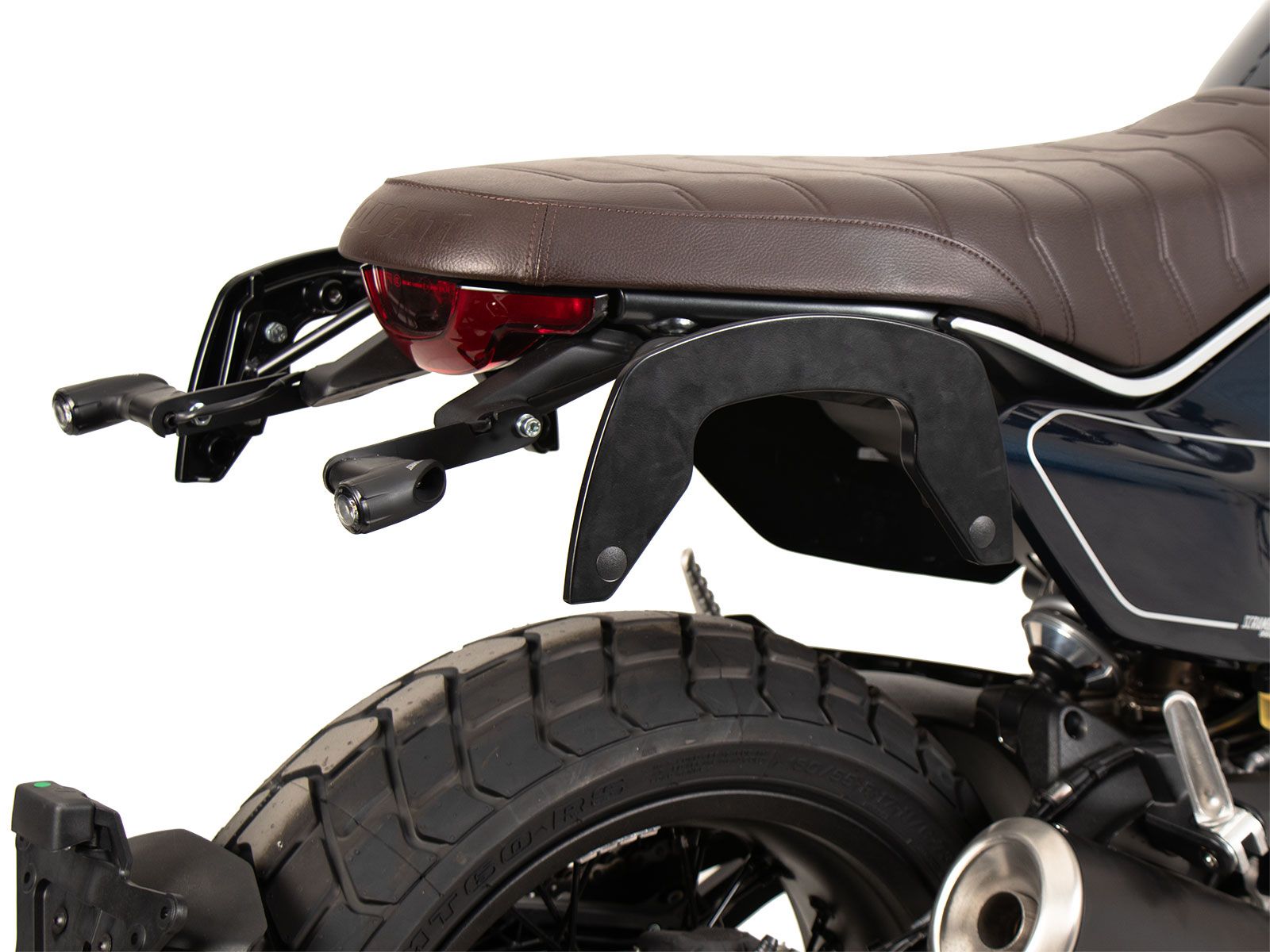 C-Bow side carrier black for Ducati Scrambler 800 Nightshift /Full Throttle (23-) Hepco & Becker