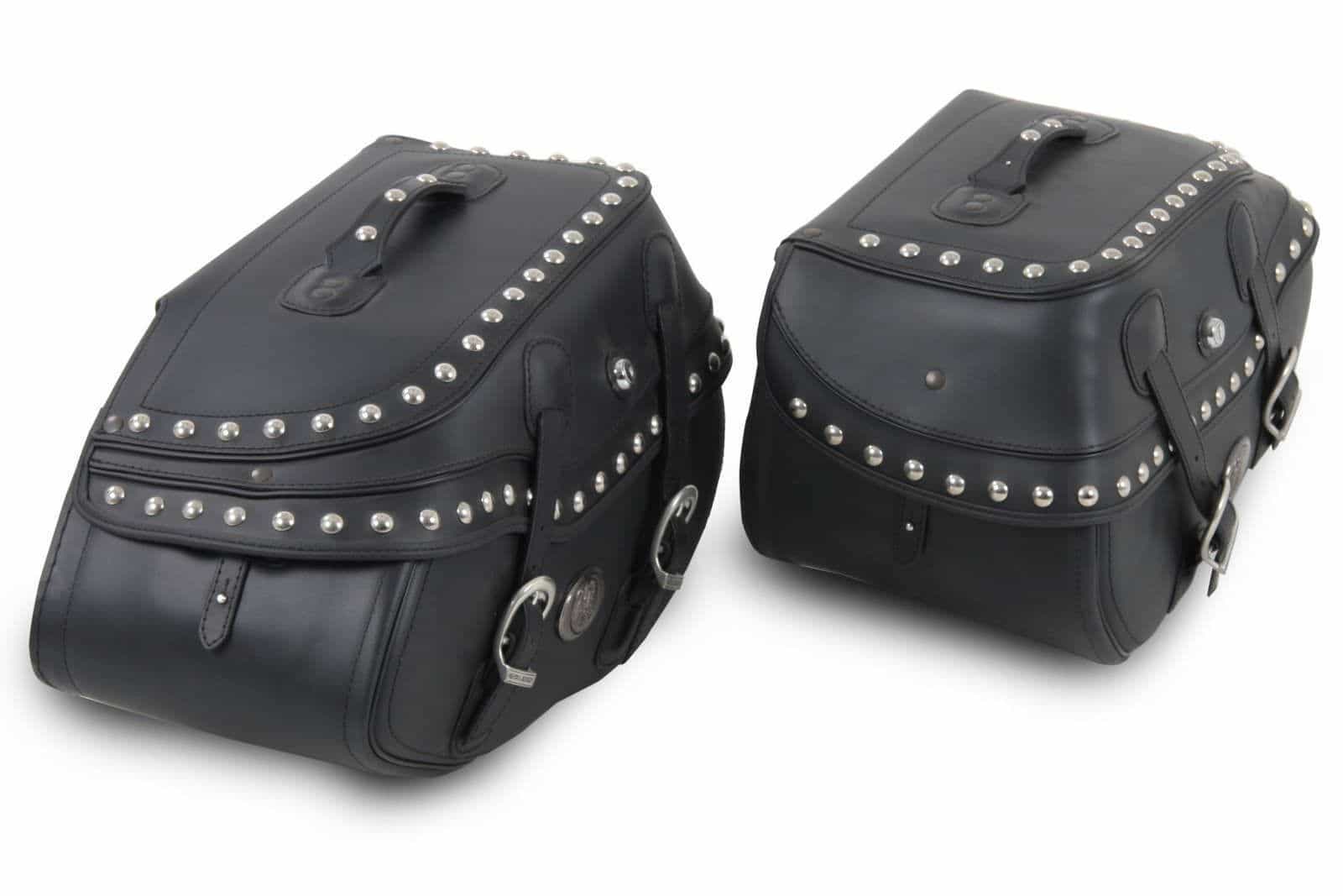Side case set Buffalo Big Custom black for tube bag holder Hepco & Becker
