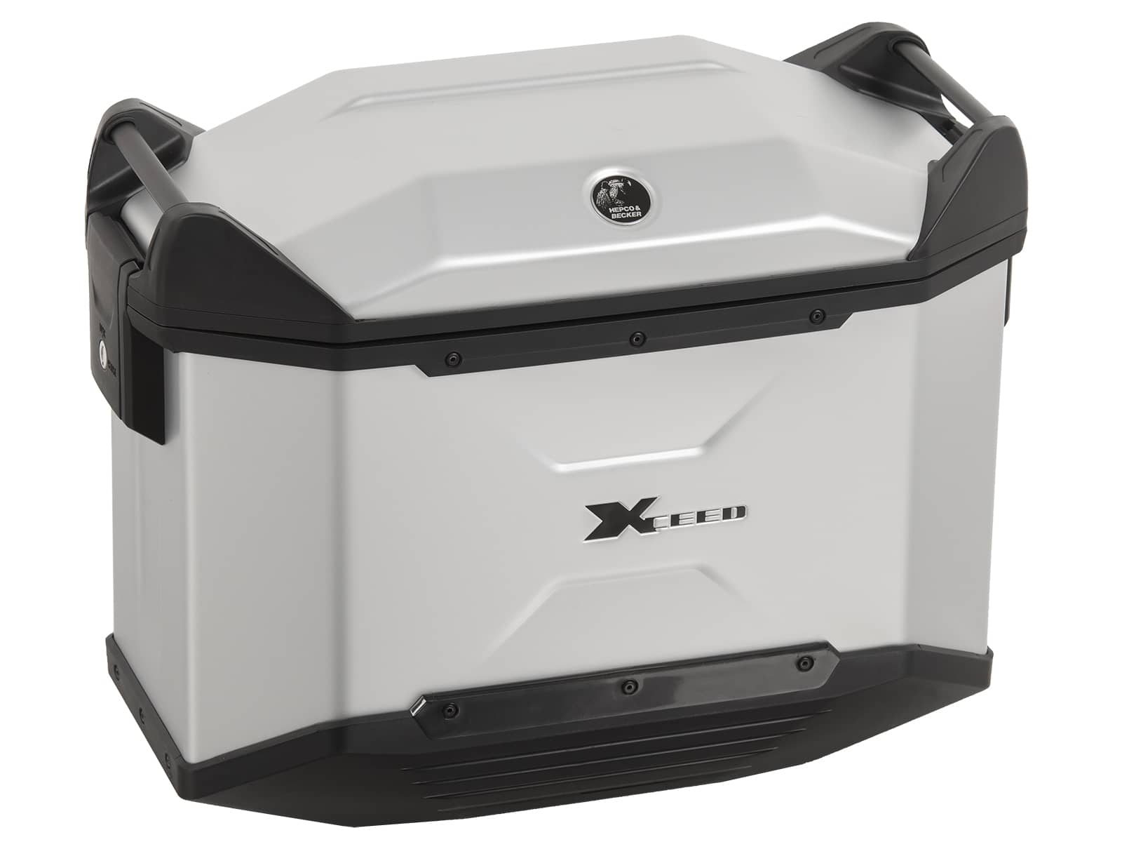 Xceed side case 38 ltr. silver Hepco & Becker