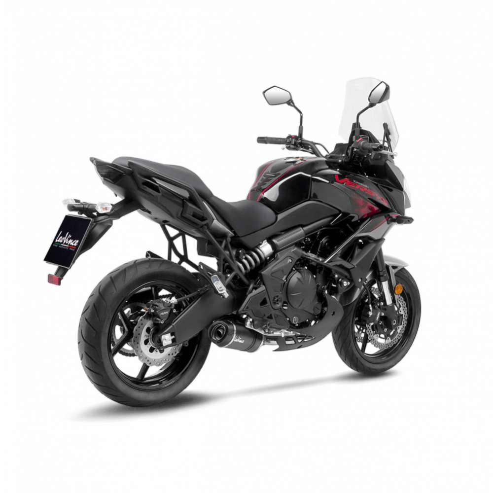 LeoVince complete system LV One Evo for Kawasaki Ninja /Versys /Z 650 , carbon, E-approval