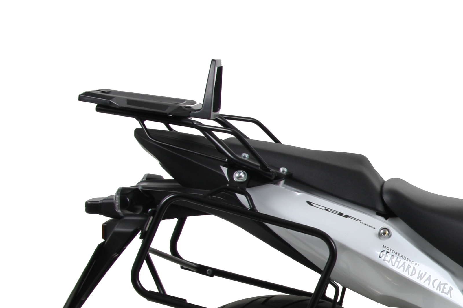 Alurack top case carrier black for Honda CBF 1000 F (10-16) Hepco & Becker