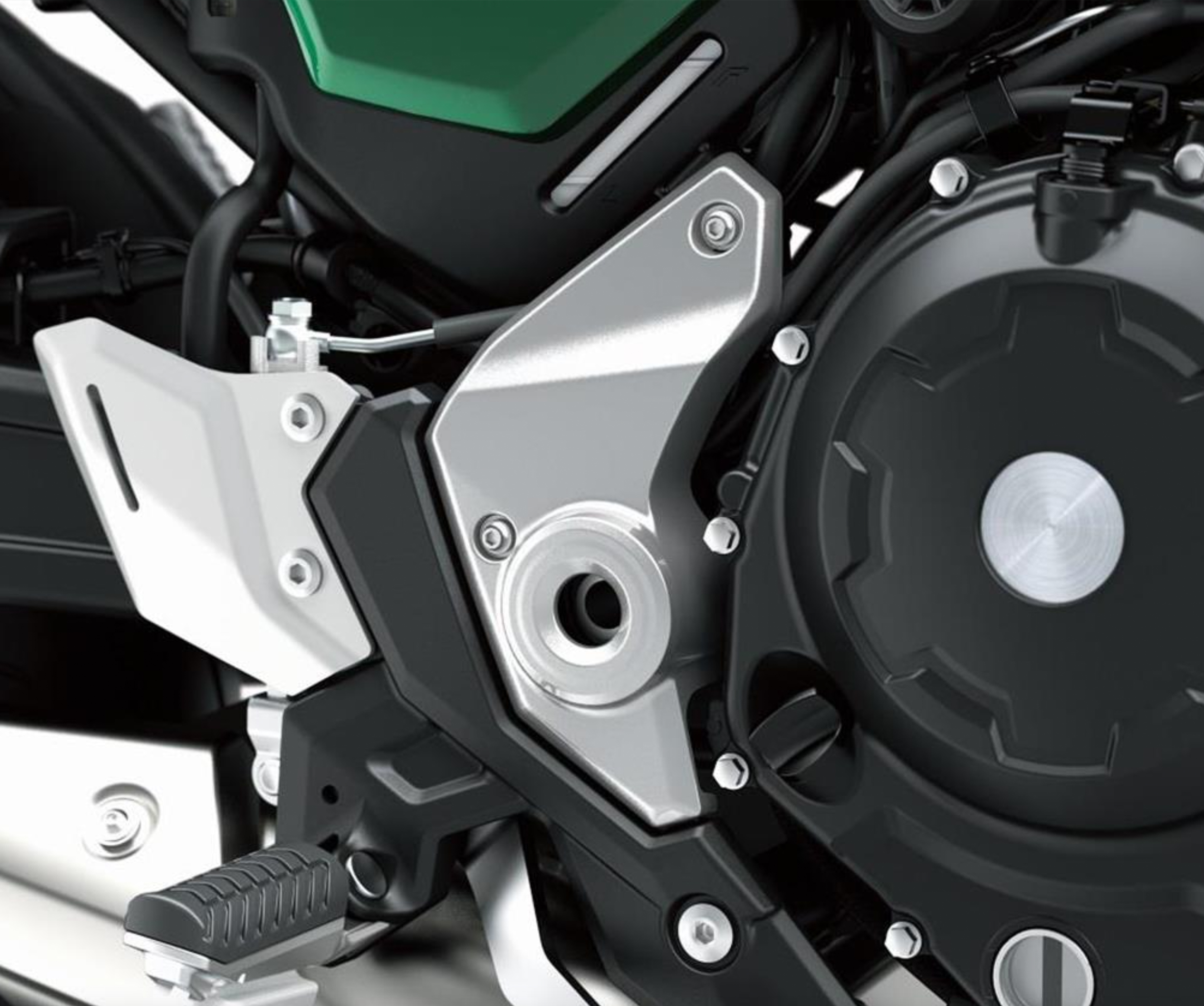 Frame cover set bottom for Kawasaki for Z 650 RS 2022- original