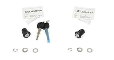 Lock cylinder set for side cases for Honda CB 500 X (19-) Original