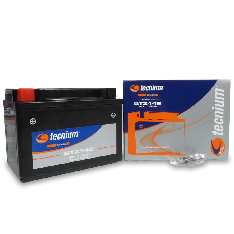 Tecnium maintenance-free battery activated at the factory - BTZ14S