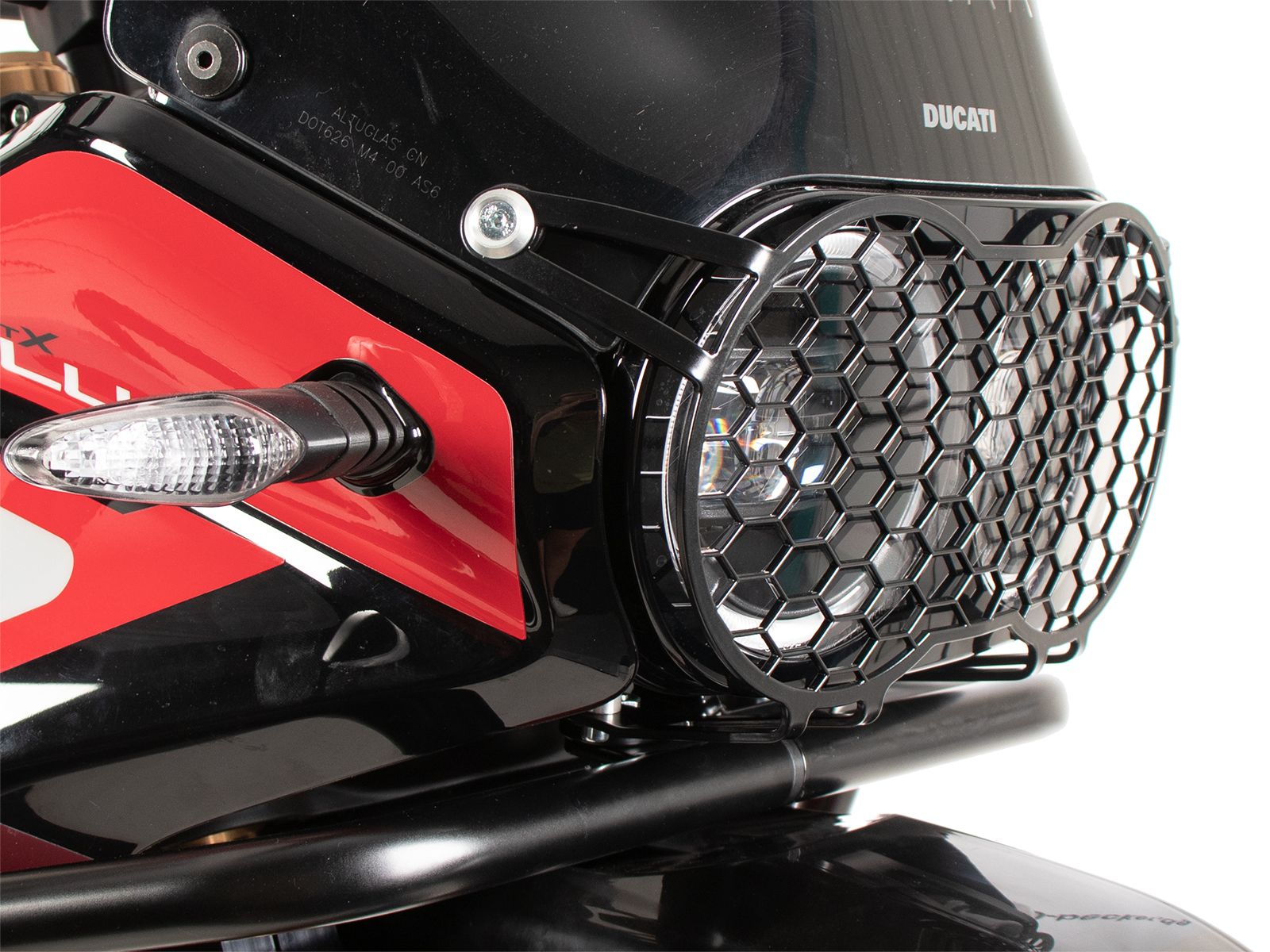 Lamp guard black for Ducati Desert X Rally (24-) Hepco & Becker