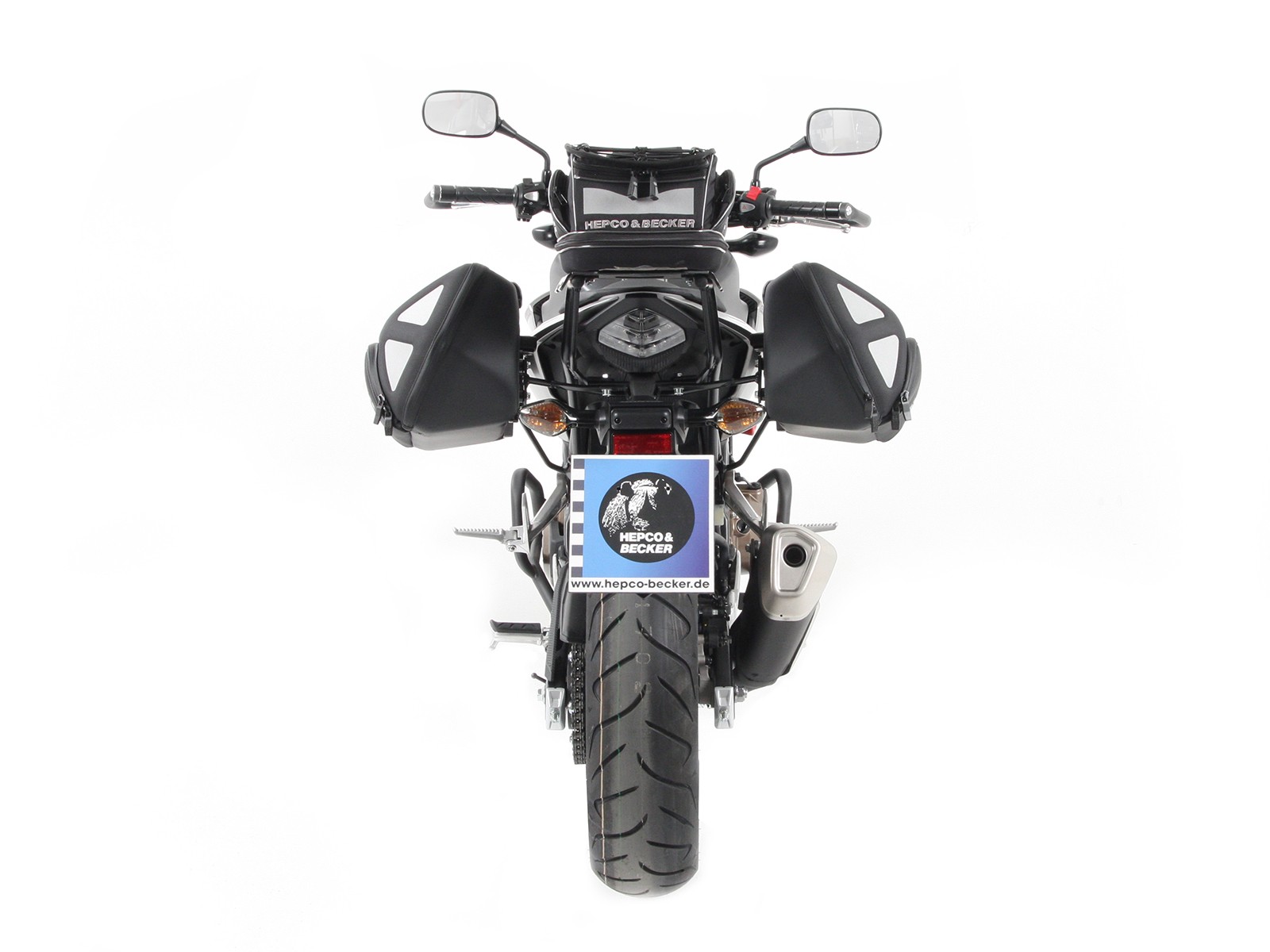 C-Bow side carrier anthracite for Honda CB 500 F (16-18) Hepco & Becker
