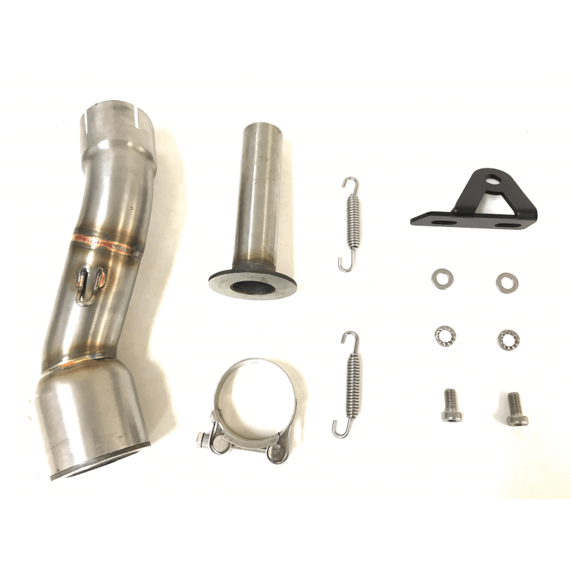 IXIL RB rear muffler Honda CBR 500 R /CB 500 F, stainless steel black, E-approved