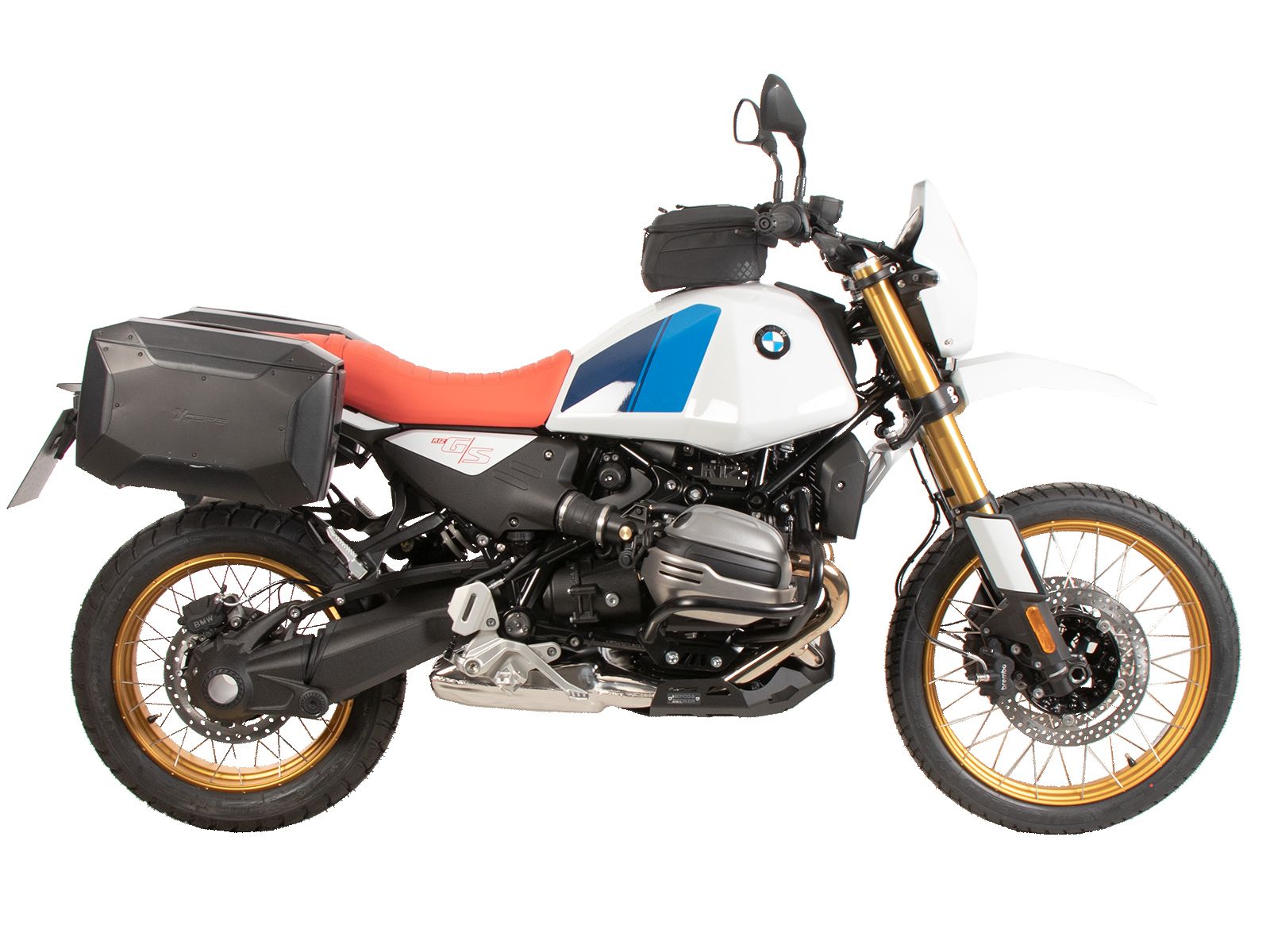 C-Bow side carrier black for BMW R 12 G/S (25-) Hepco & Becker
