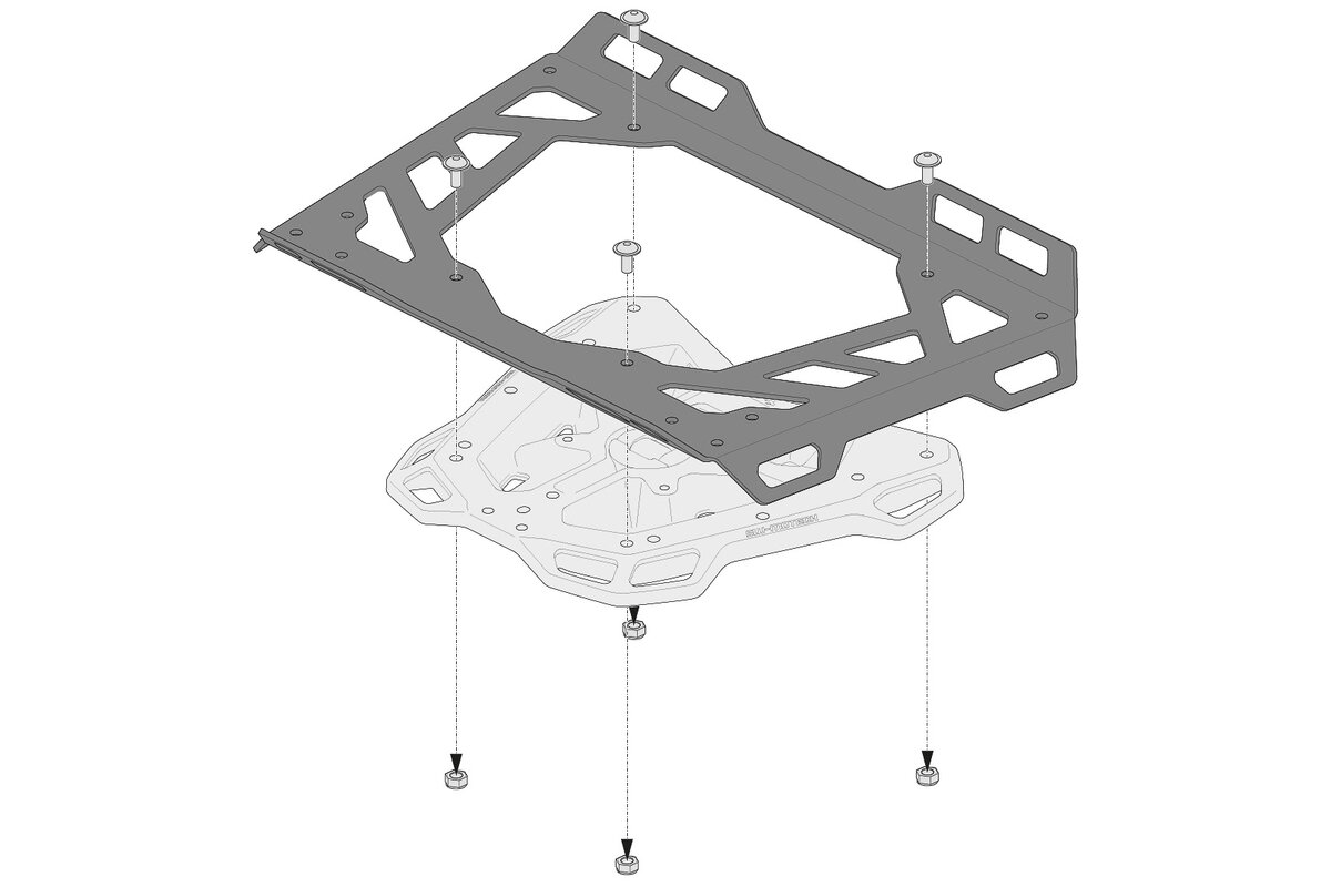 SW-Motech ADVENTURE-RACK luggage rack for Honda XL 750 Transalp (23-) SW-Motech