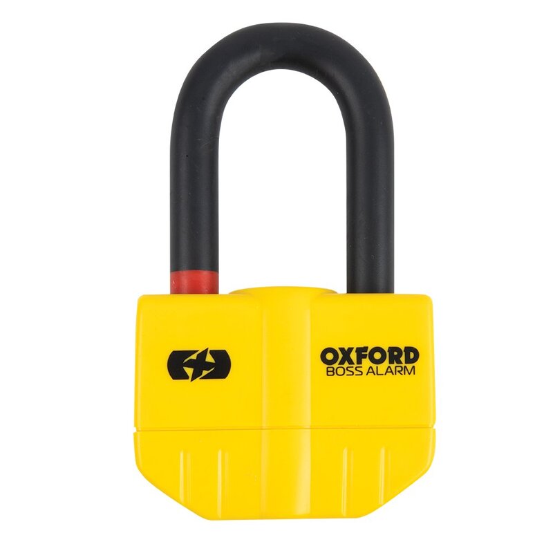 Oxford Boss Alarm 14 mm Brake Disc Lock - Yellow