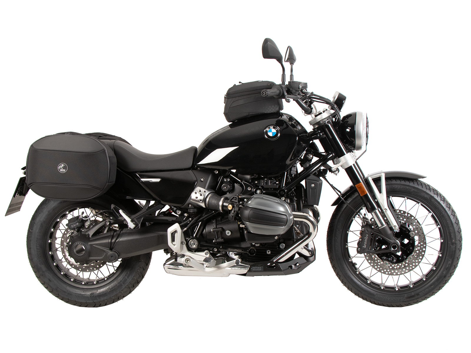 C-Bow side carrier black for BMW R 12 (24-) Hepco & Becker