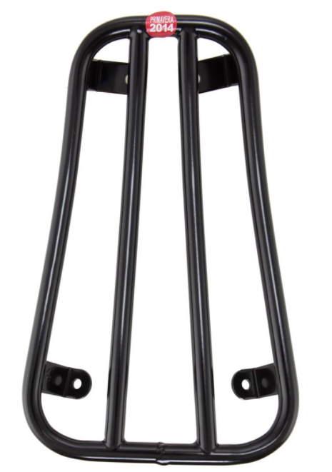 Luggage rack step through black for Vespa Primavera/Sprint 50-150ccm