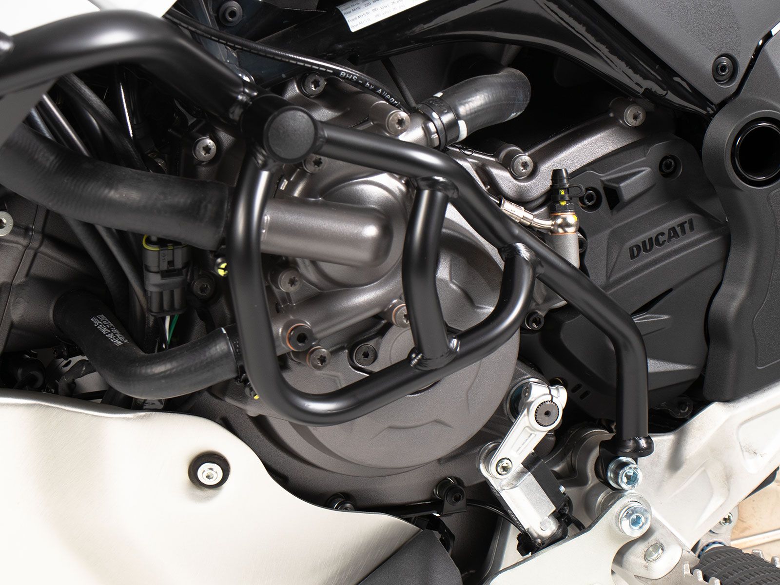 Additional bar black, one-sided left for Ducati Desert X Rally (24-) Hepco & Becker