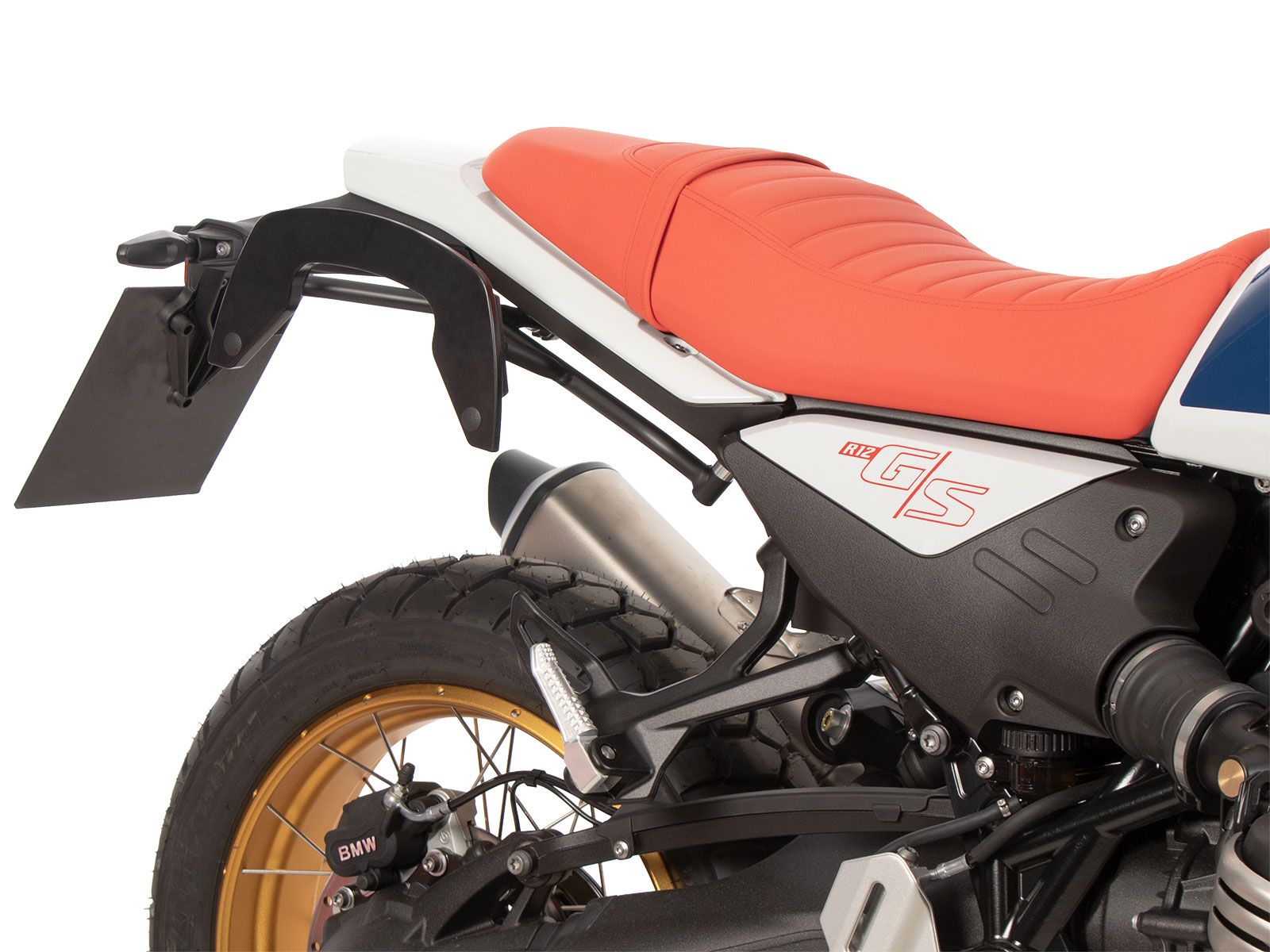 C-Bow side carrier black for BMW R 12 G/S (25-) Hepco & Becker
