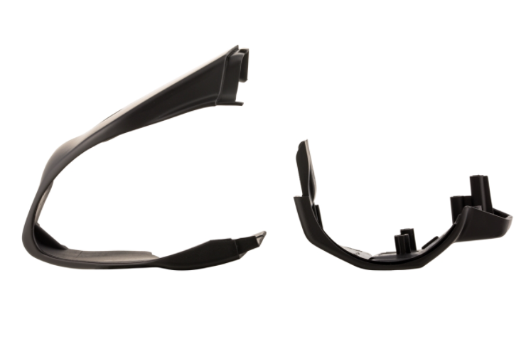 Cover switch unit, right/left, front/rear for Vespa Primavera/Sprint, black matt