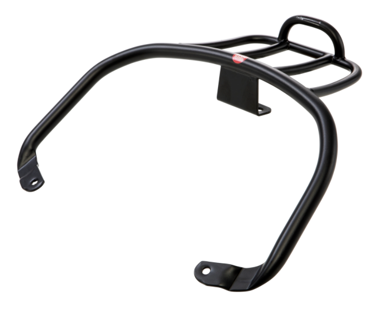 Luggage rack / socius bracket black matt for Vespa Primavera / Sprint 50-150cc 2T/4T AC