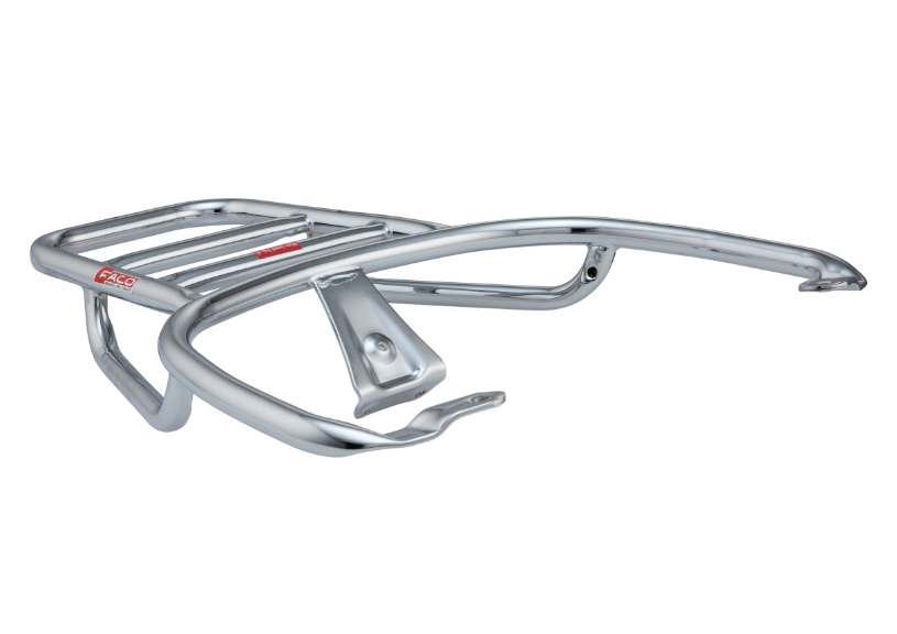 Rear luggage rack for Vespa Primavera /Sprint /Elettrica 50-150cc, chrome