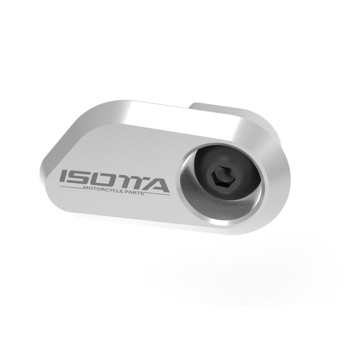 ABS sensor protection silver for Moto Guzzi V100 Mandello S / Stelvio 2024