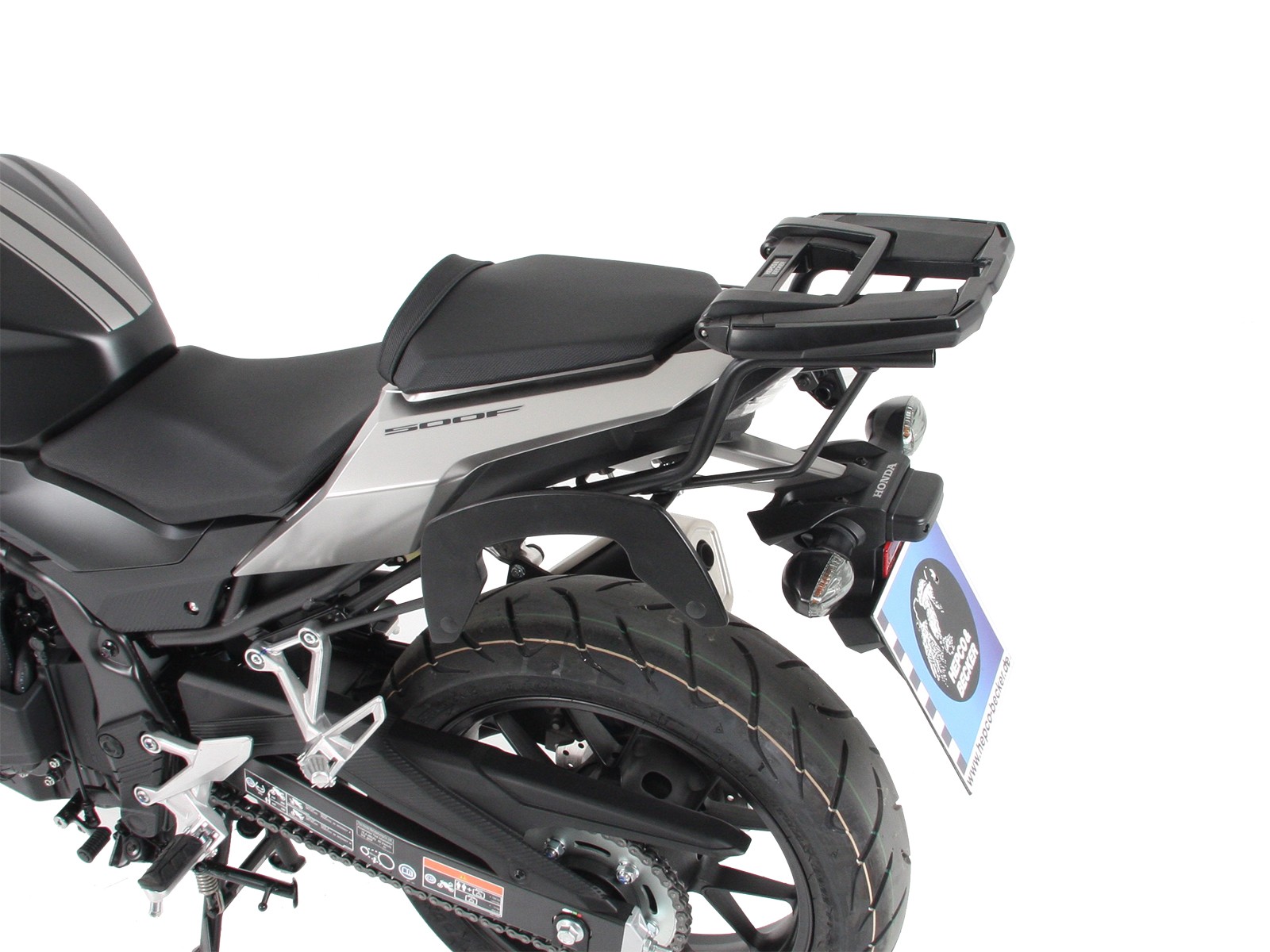 Easyrack top case carrier black for Honda CBR 500 R (16-18) Hepco & Becker