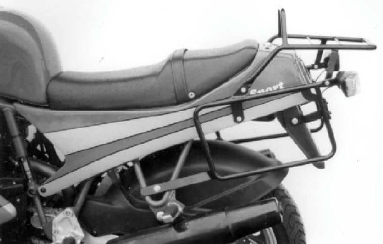 Tubular luggage rack top case carrier and side case carrier black for Ducati 750 Sport (88-89)