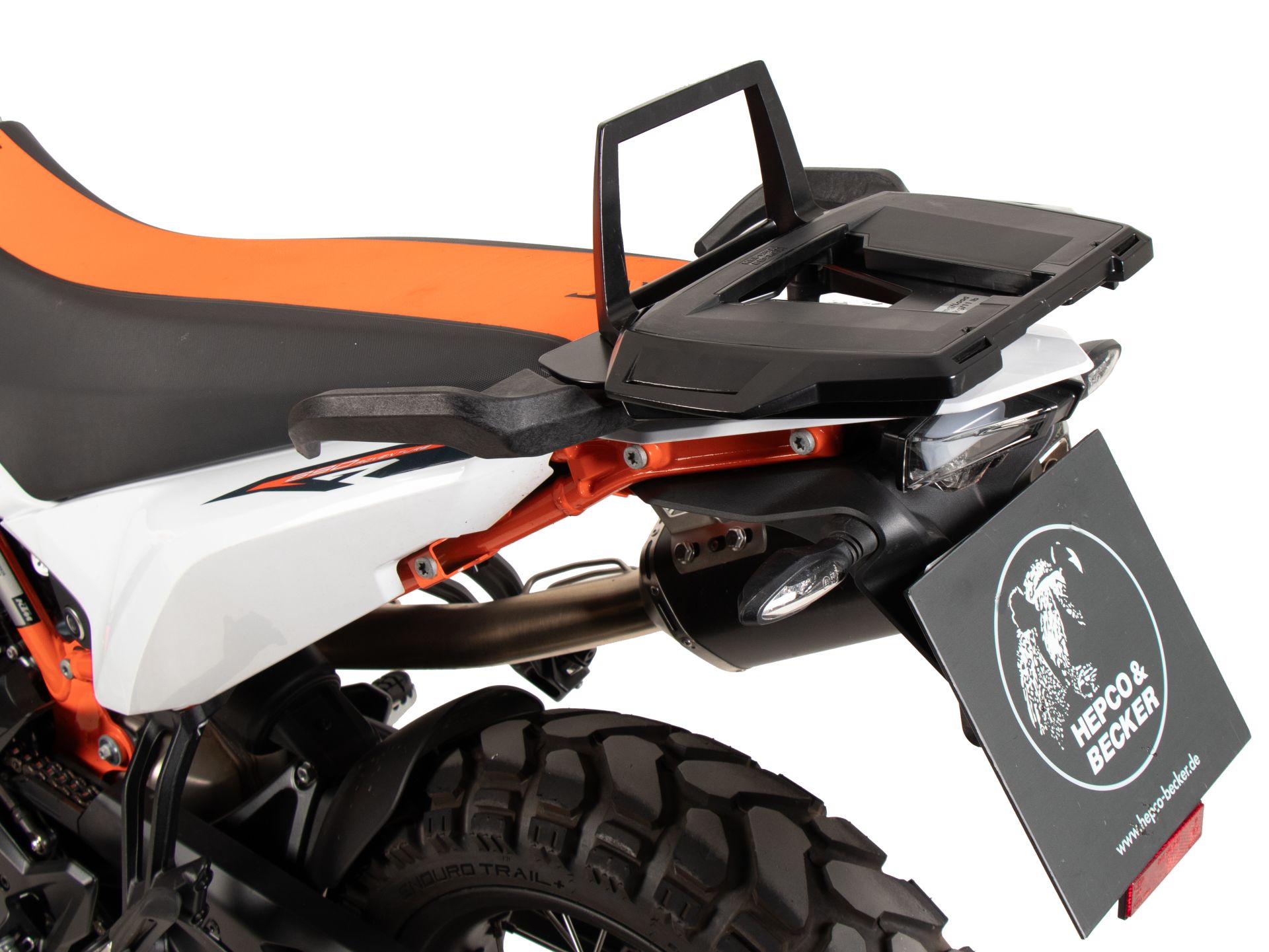 Alurack top case carrier for KTM 890 Adventure / R (23-) Hepco & Becker