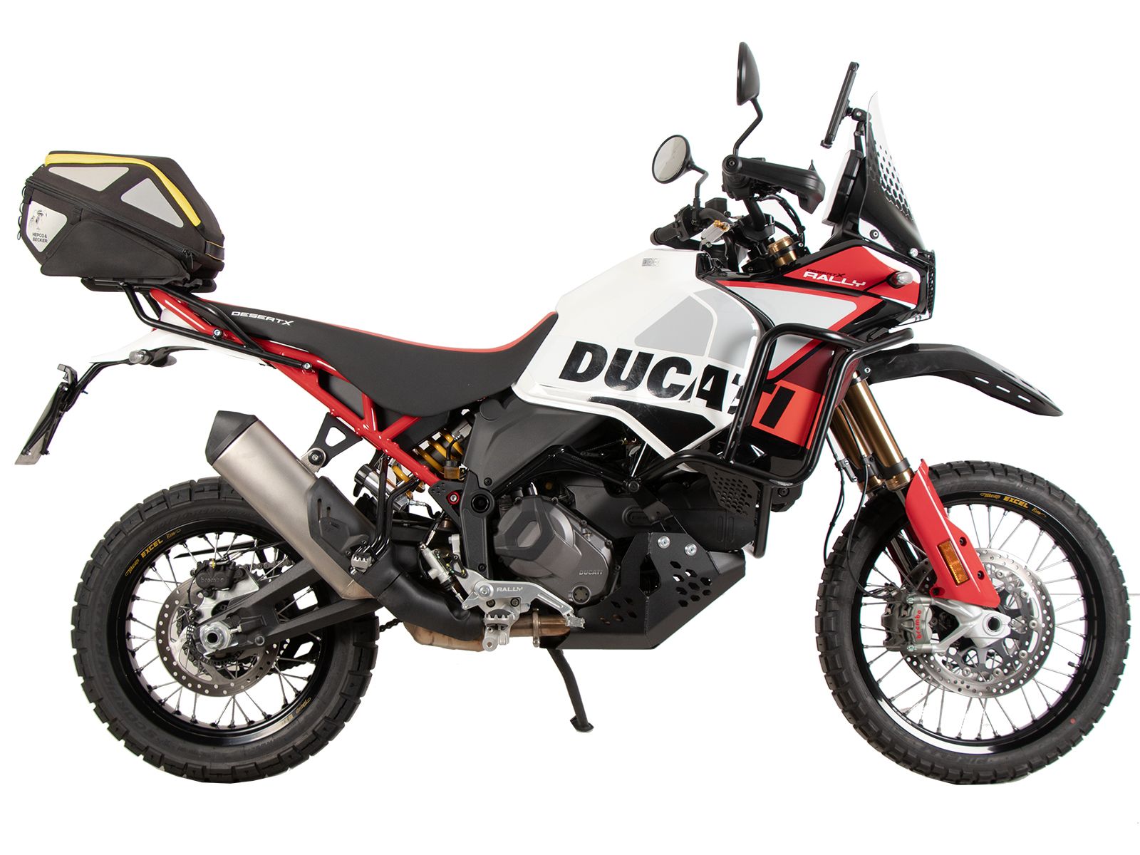 Smartrack rear carrier black for Ducati DesertX Rally (24-) Hepco & Becker