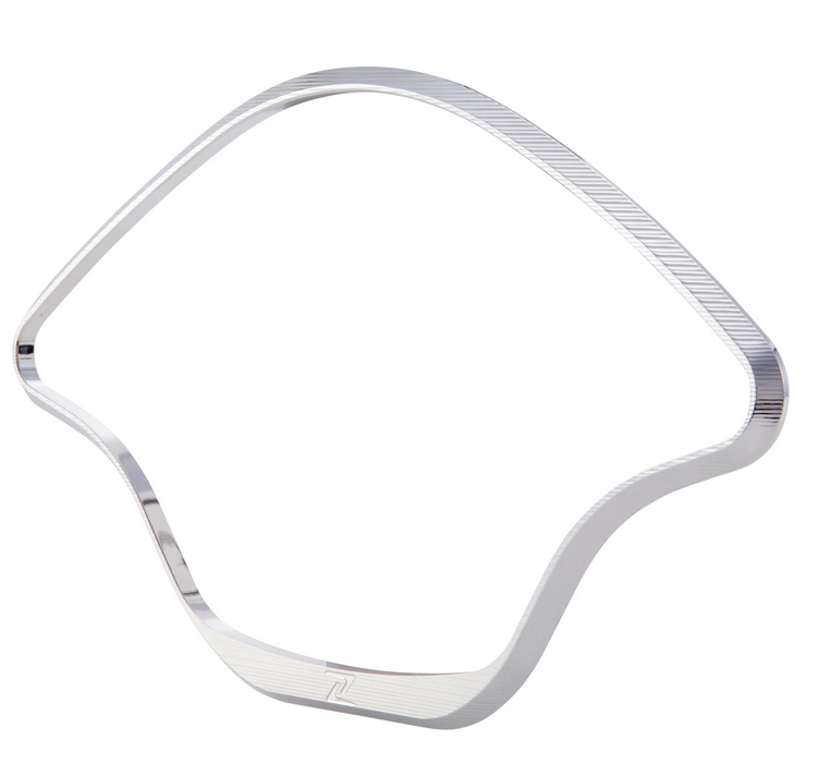 Decorative ring speedometer ZELIONI for Vespa Primavera/Sprint/Elettrica 50-150ccm 2T/4T AC, chrome