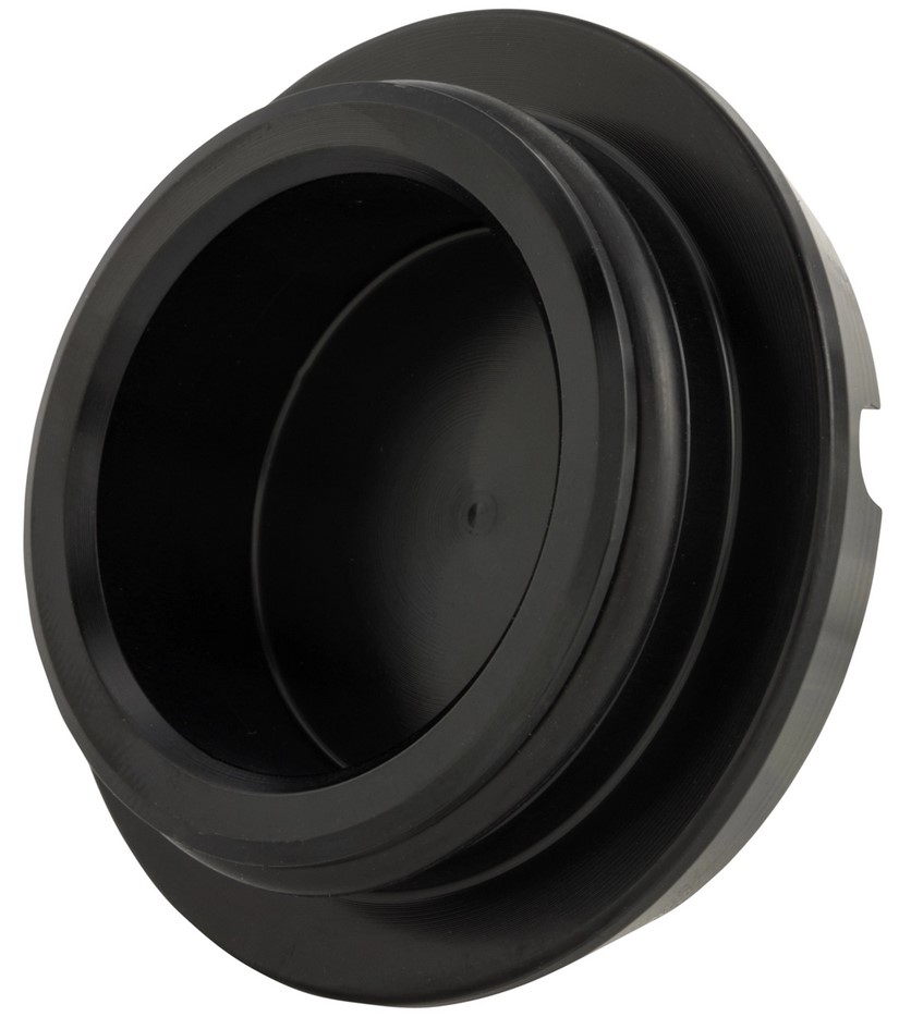 Dust cap rim front MK II for Vespa, black
