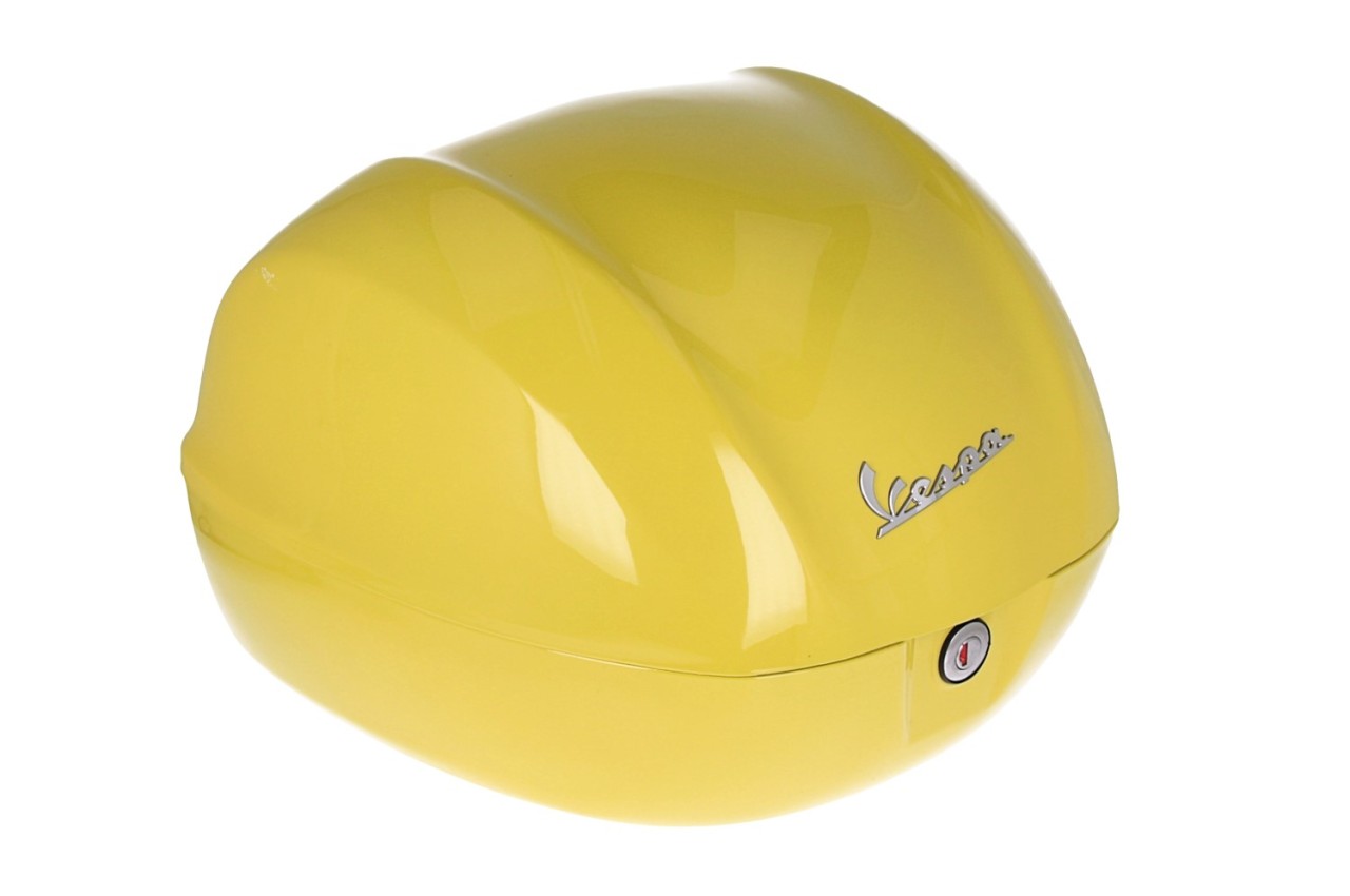 Original topcase 32 l. for Vespa Primavera / GTS (Yellow L08)
