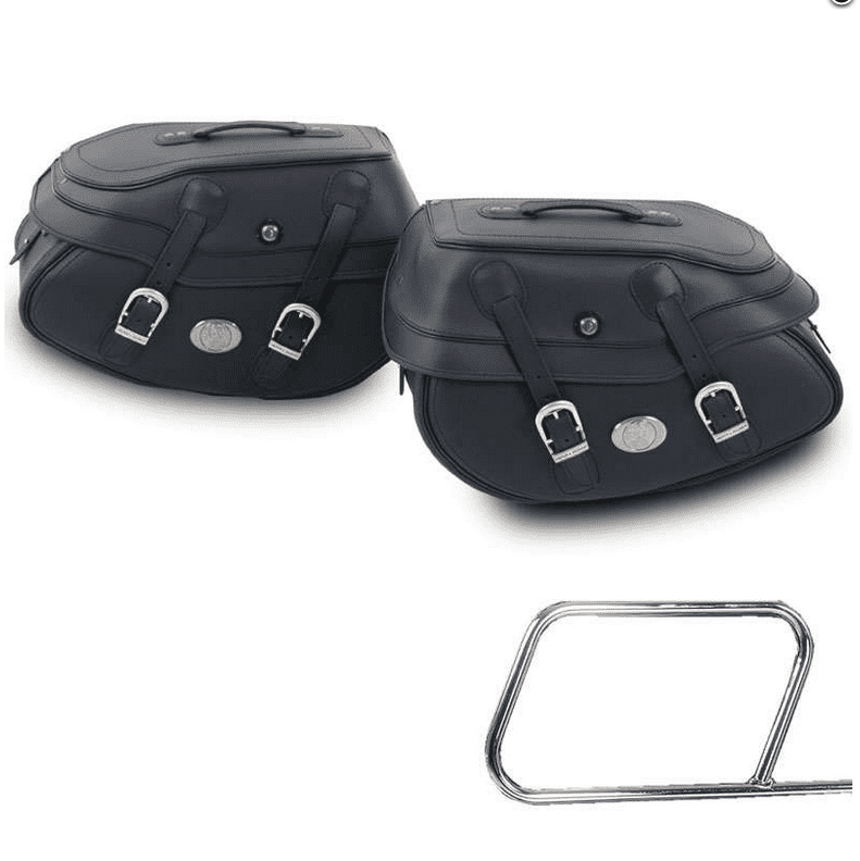 Side case set Buffalo Big for tube bag holder Hepco & Becker