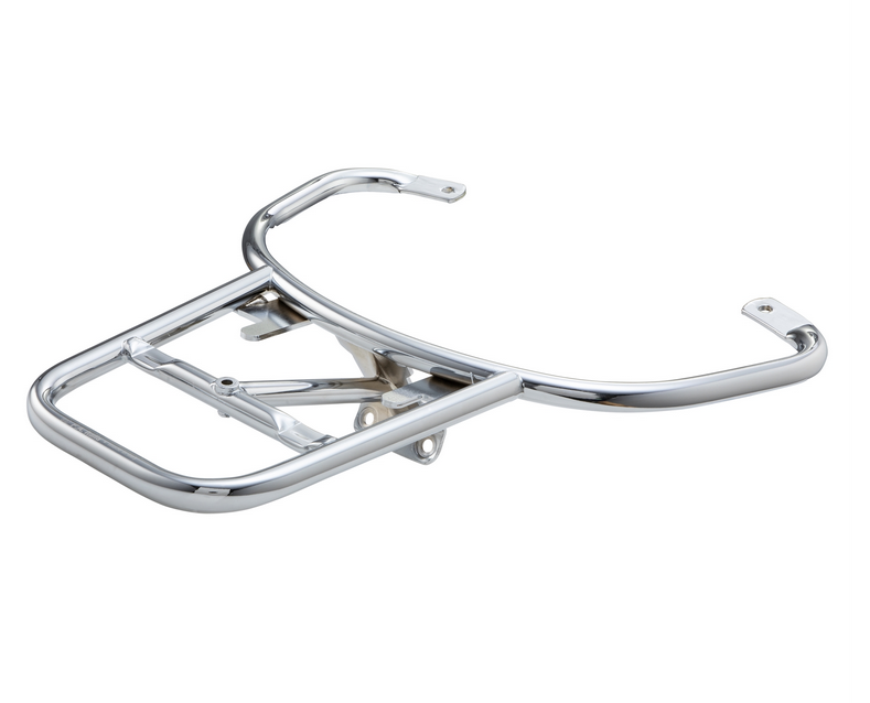 Rear luggage rack for Vespa LX /LXV /S 50-150cc, chrome