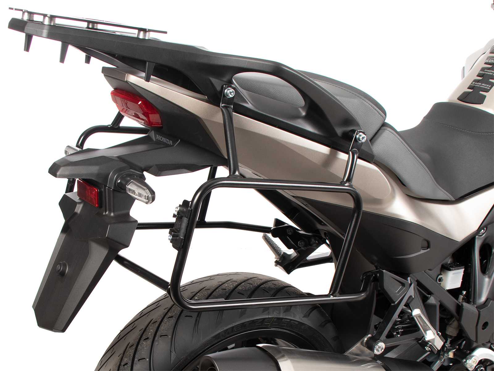 Side case carrier fixed black for Honda NT 1100 / DCT / ES (25-) Original Hepco & Becke