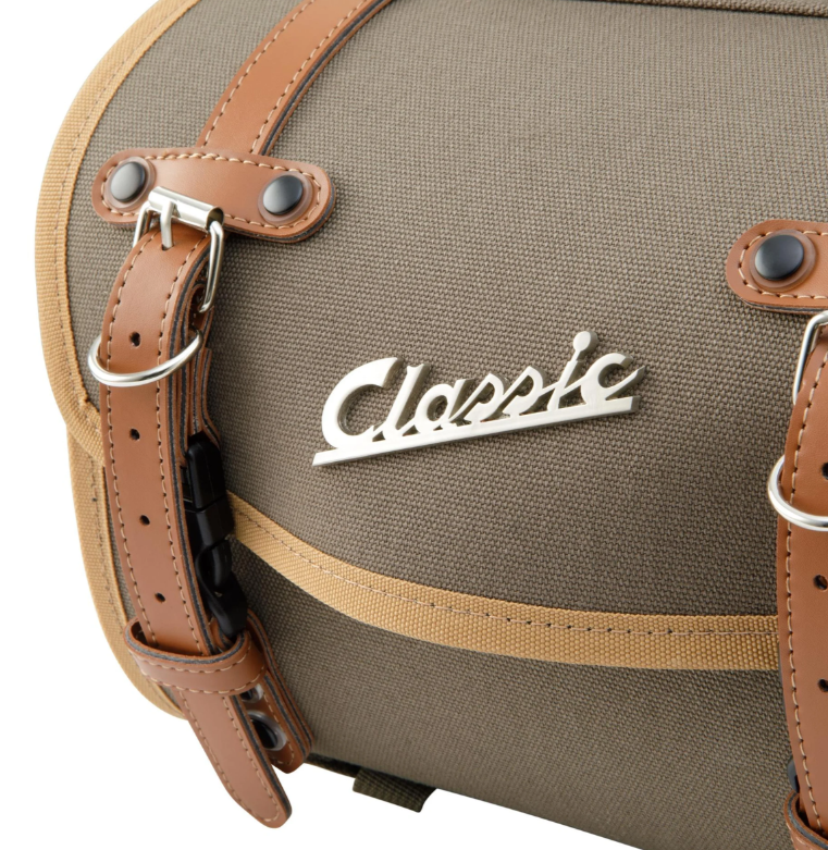 Bag "Classic" small for Vespa, canvas, olive