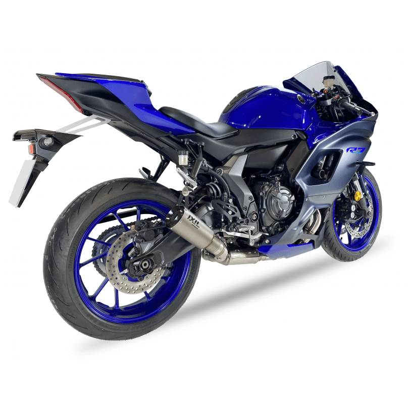 IXIL RB complete system with catalytic converter for Yamaha YZF-R7, stainless steel, E-approved, Euro5