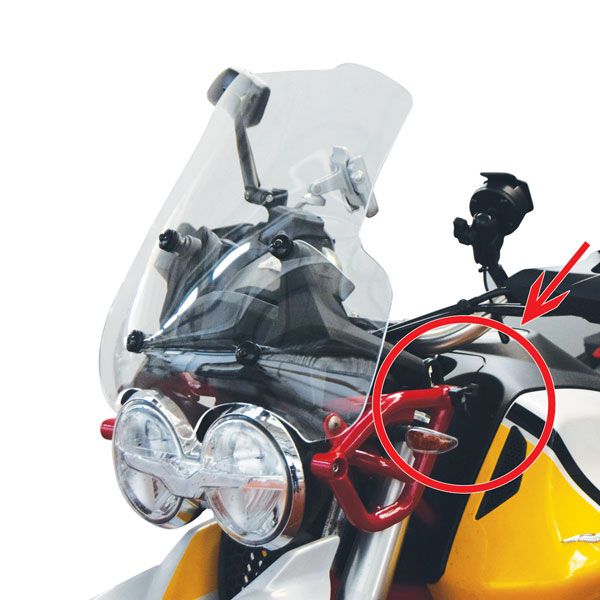 Adjustment screw kit for Moto Guzzi V 85 TT (19-23)