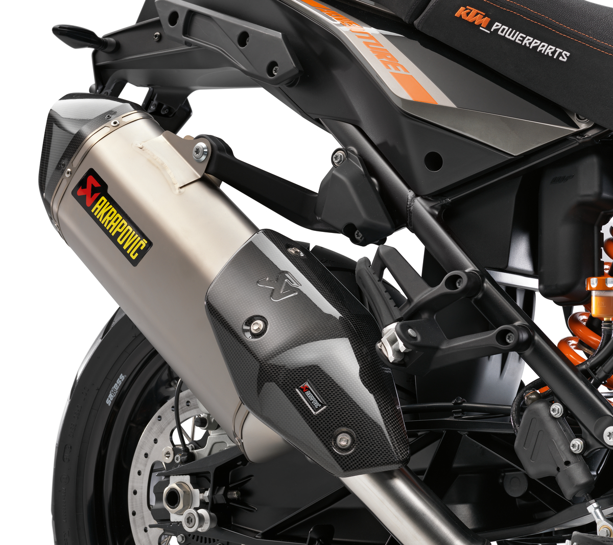 Akrapovic Slip-On LINE exhaust system for Adventure / Super Adventure