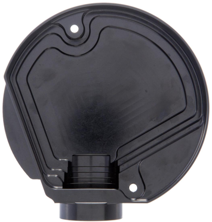 Air intake vario cover for Vespa Primavera/Sprint 125-150cc i.e. 3V 4T AC, black