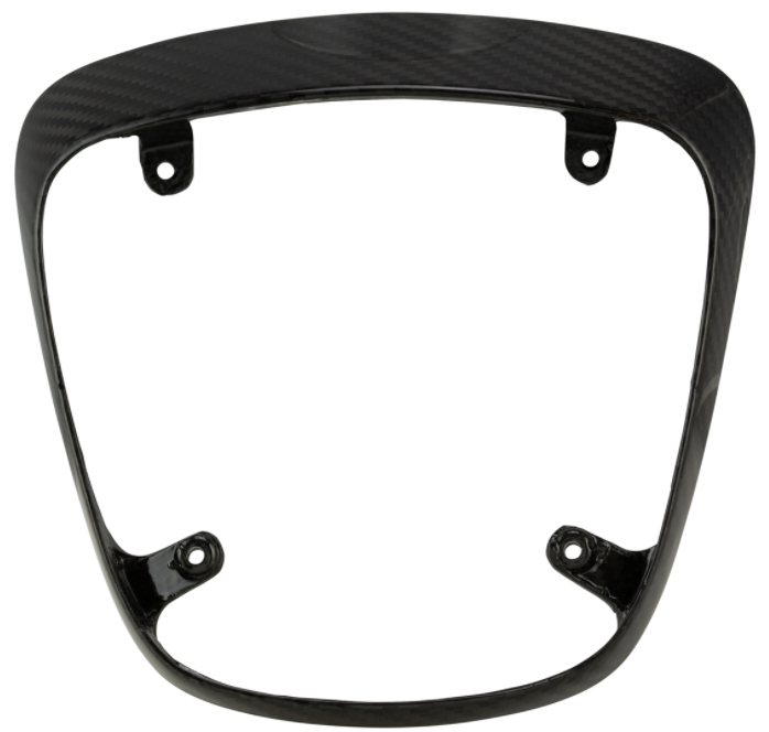 Frame tail light for Vespa Primavera/Sprint 50-150cc ('18-), Carbon
