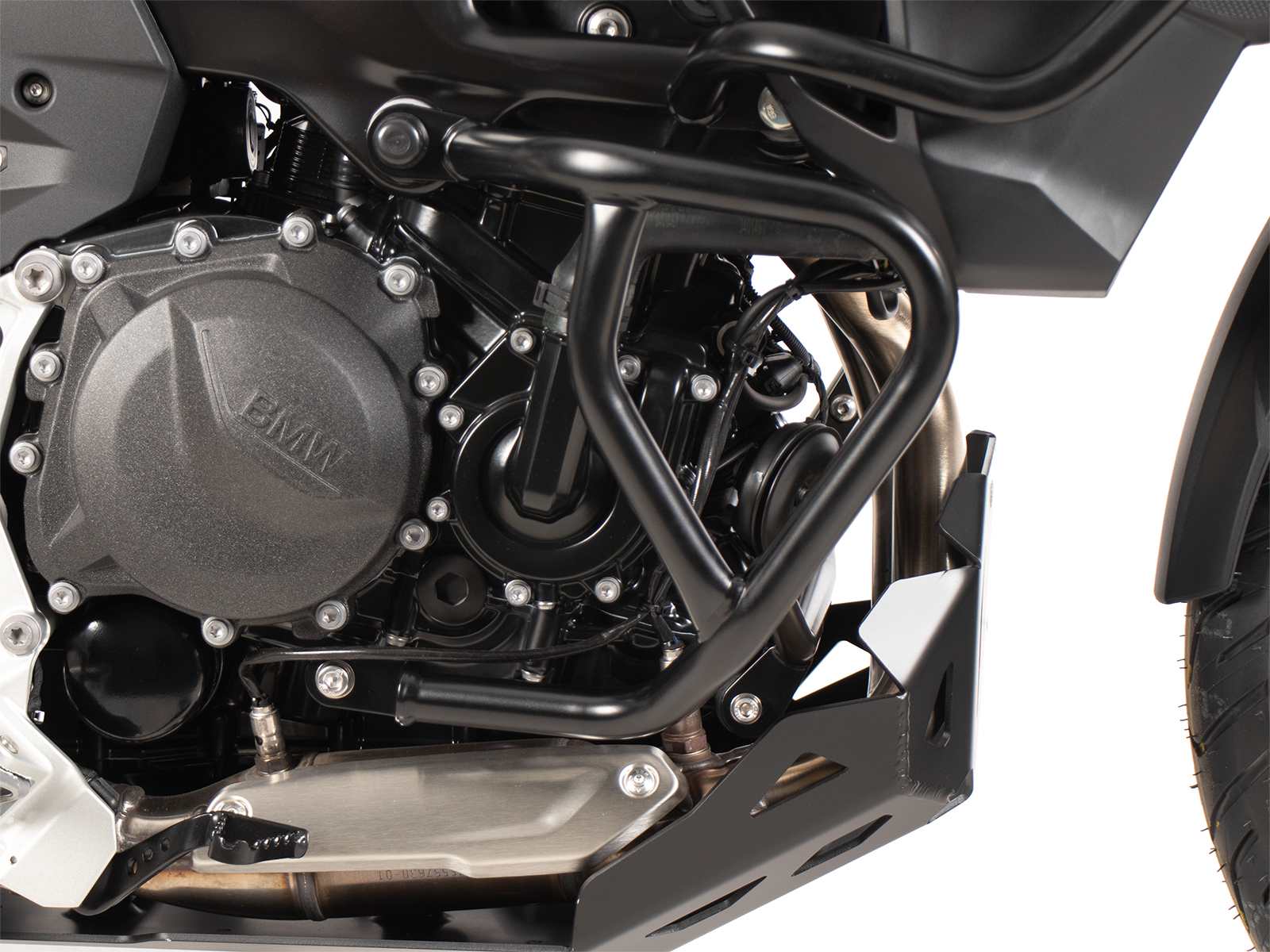 Engine guard black for BMW F 800 GS (24-) Hepco & Becker