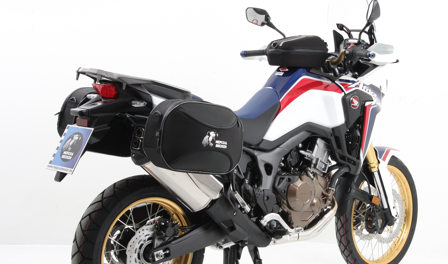 C-Bow side carrier black for Honda CRF 1000 Africa Twin (16-17) Hepco & Becker